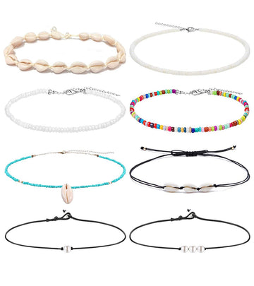 Set De Collares Verano Concha