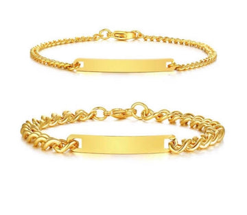 Pulseras Grabadas Personalizadas Brazaletes Pareja