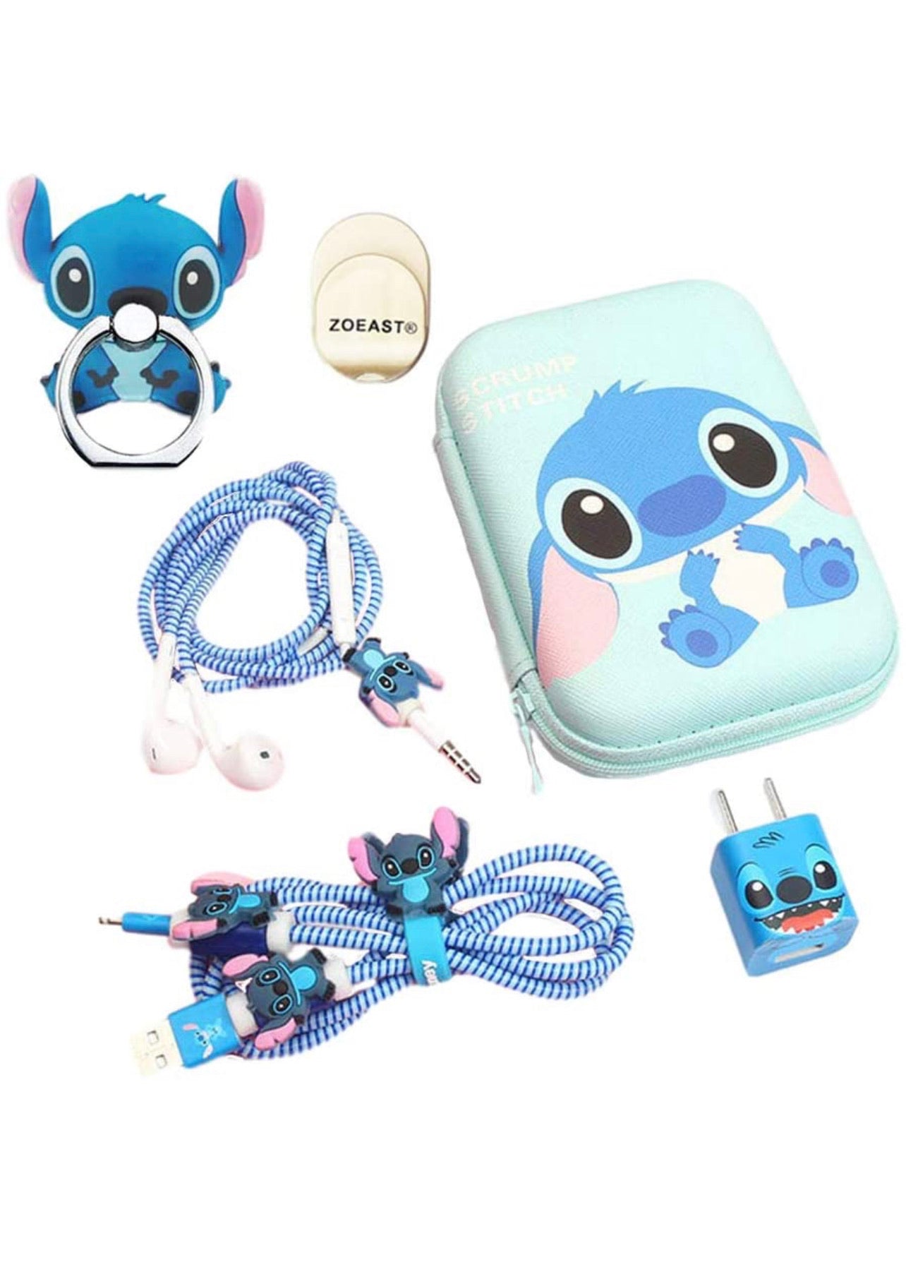 Stitch Set De Accesorios Para Telefono