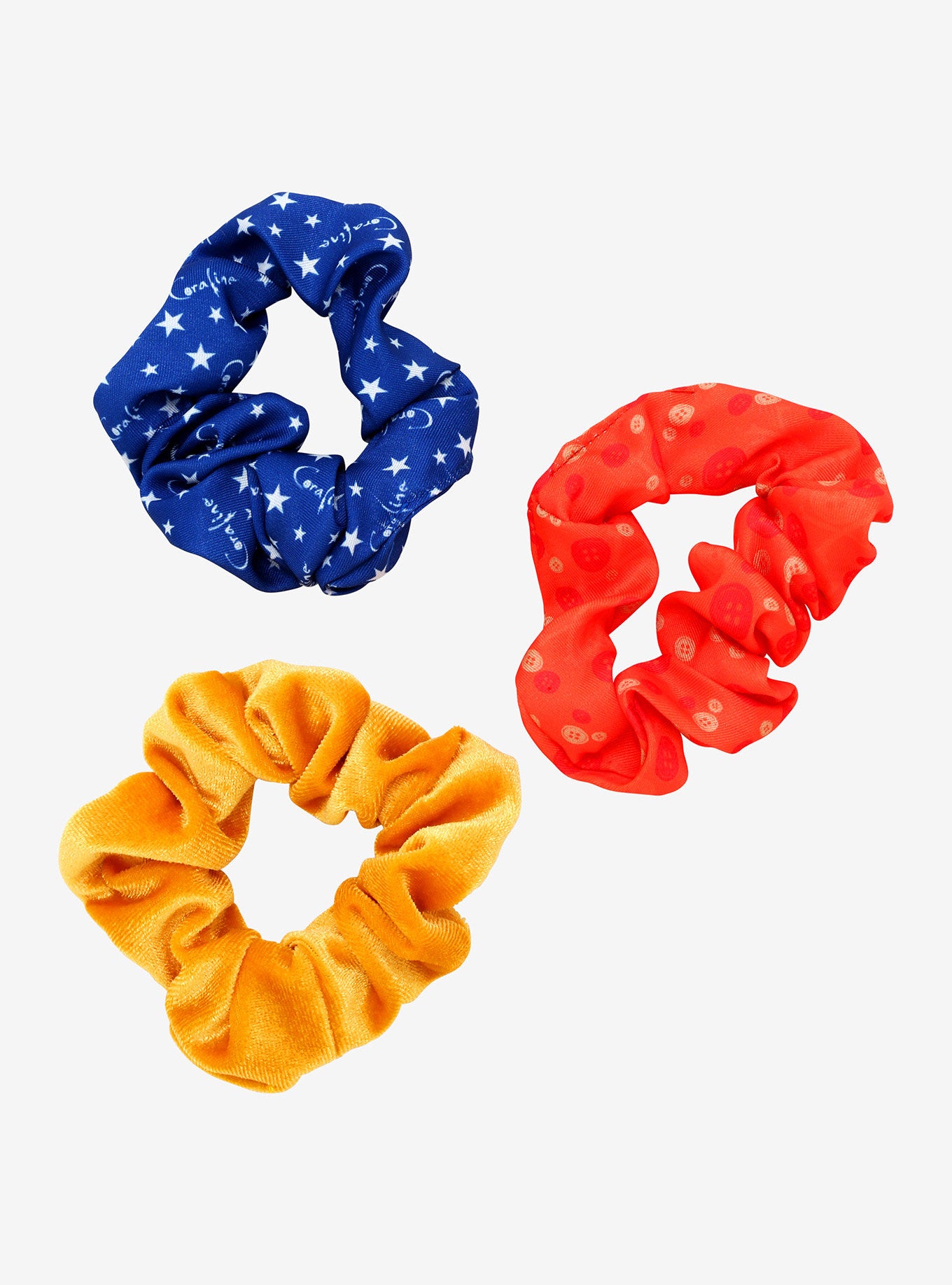 Coraline Scrunchies Colores