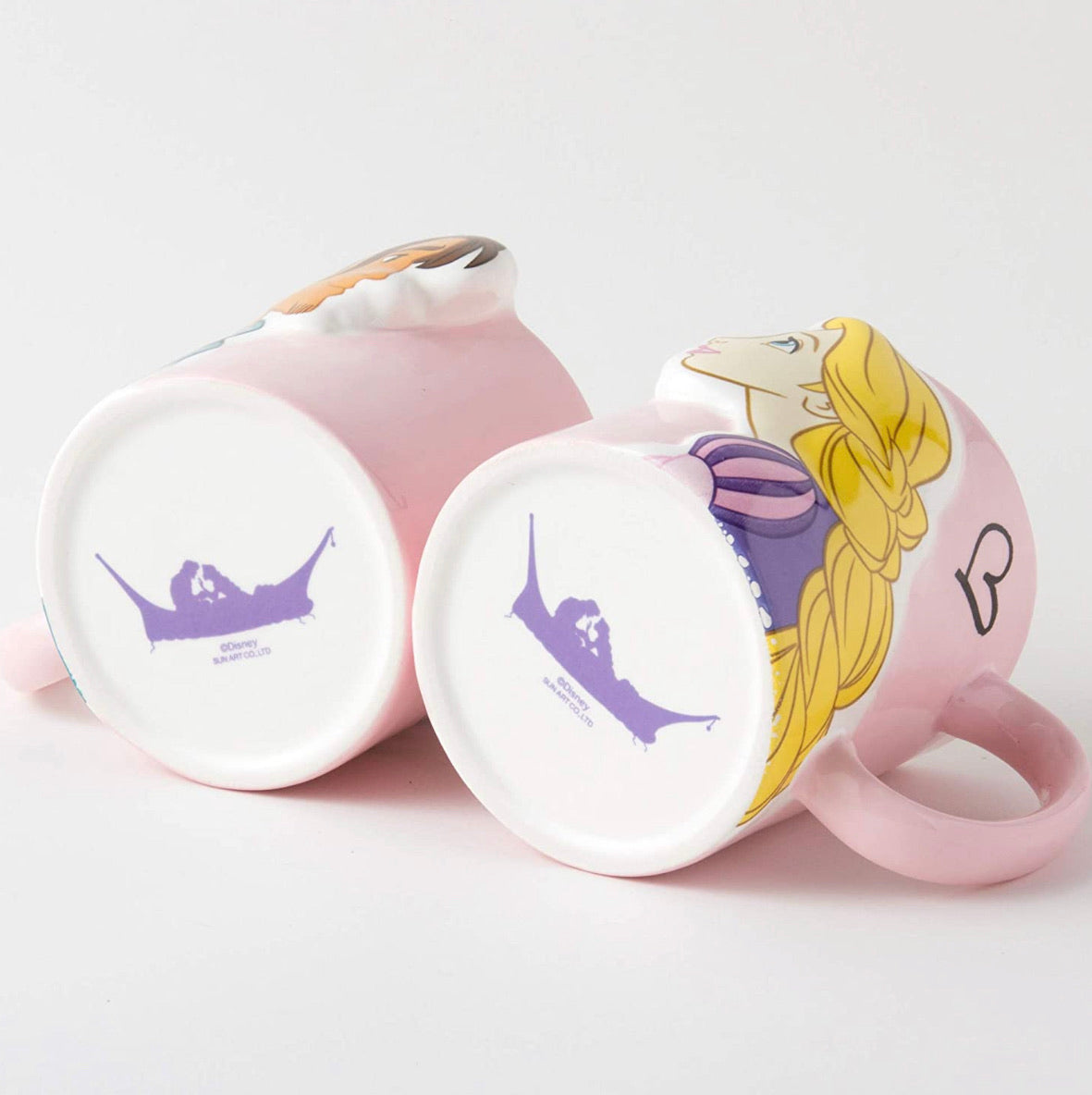Enredados Set de Tazas Rapunzel Beso Pareja