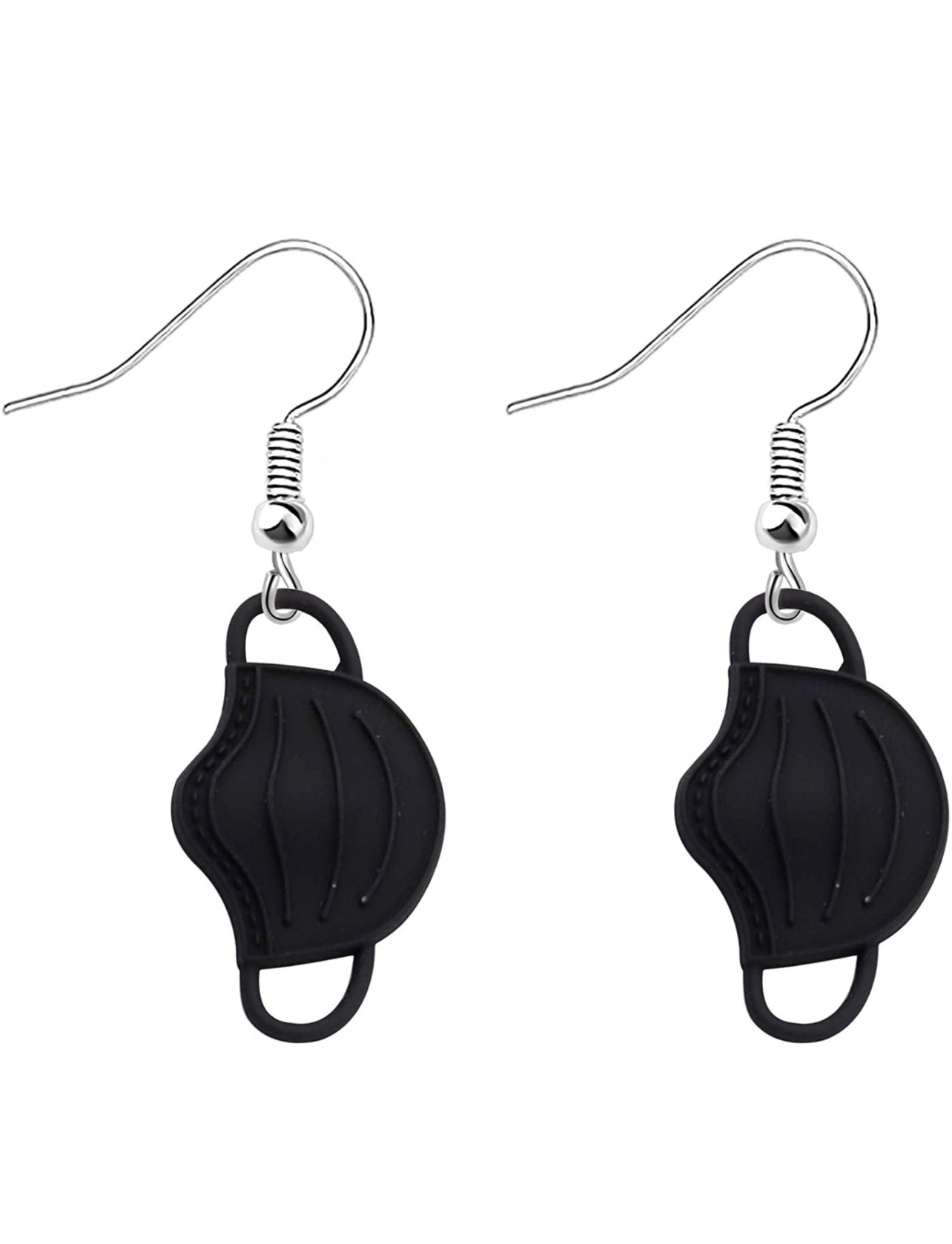 Set De Aretes Cubrebocas Medico