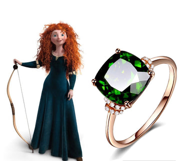 Valiente Anillo Princesa Merida
