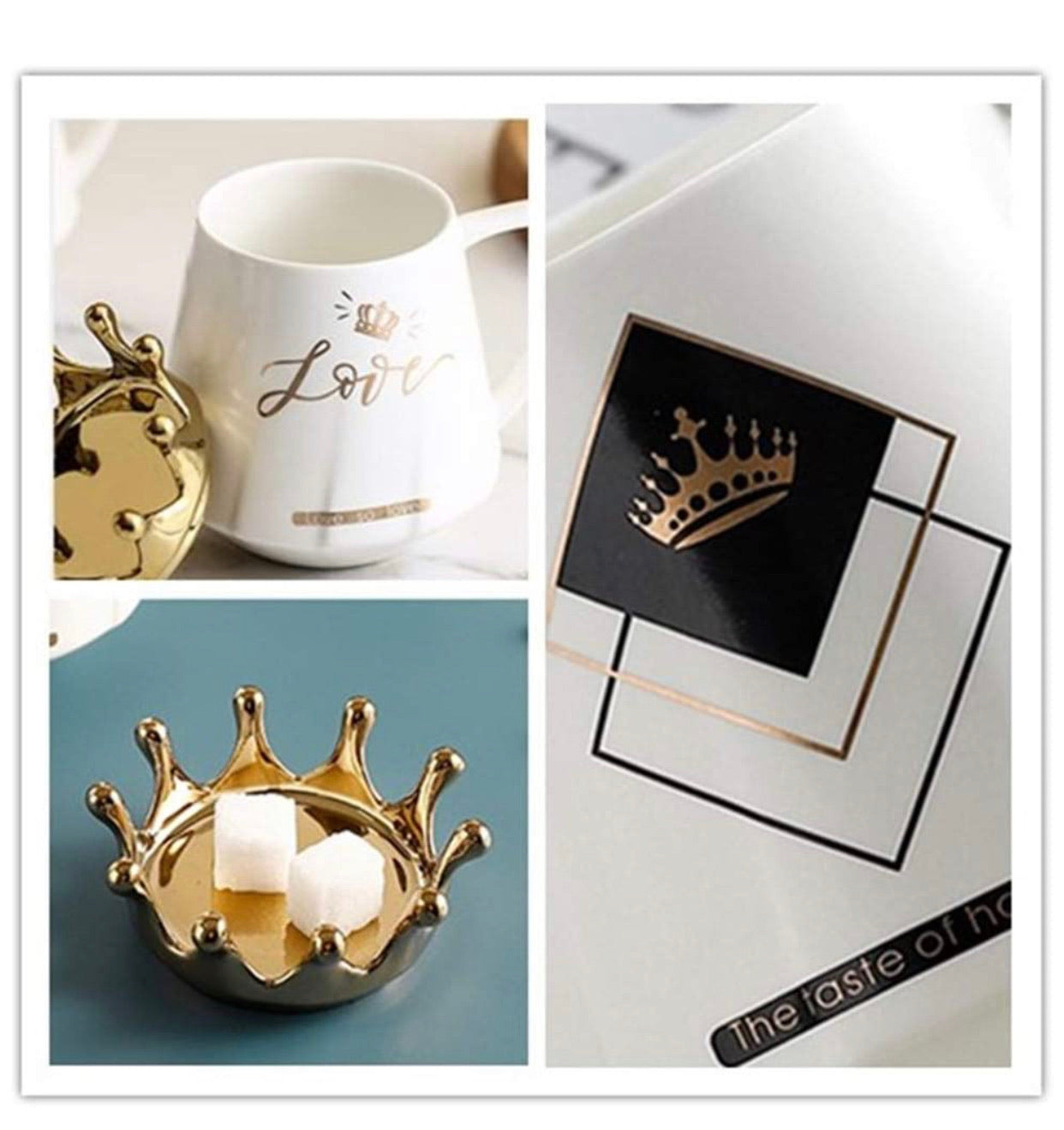 Taza Corona Con Cuchara