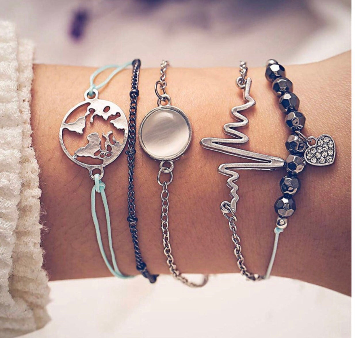 Set De Pulseras Mixto