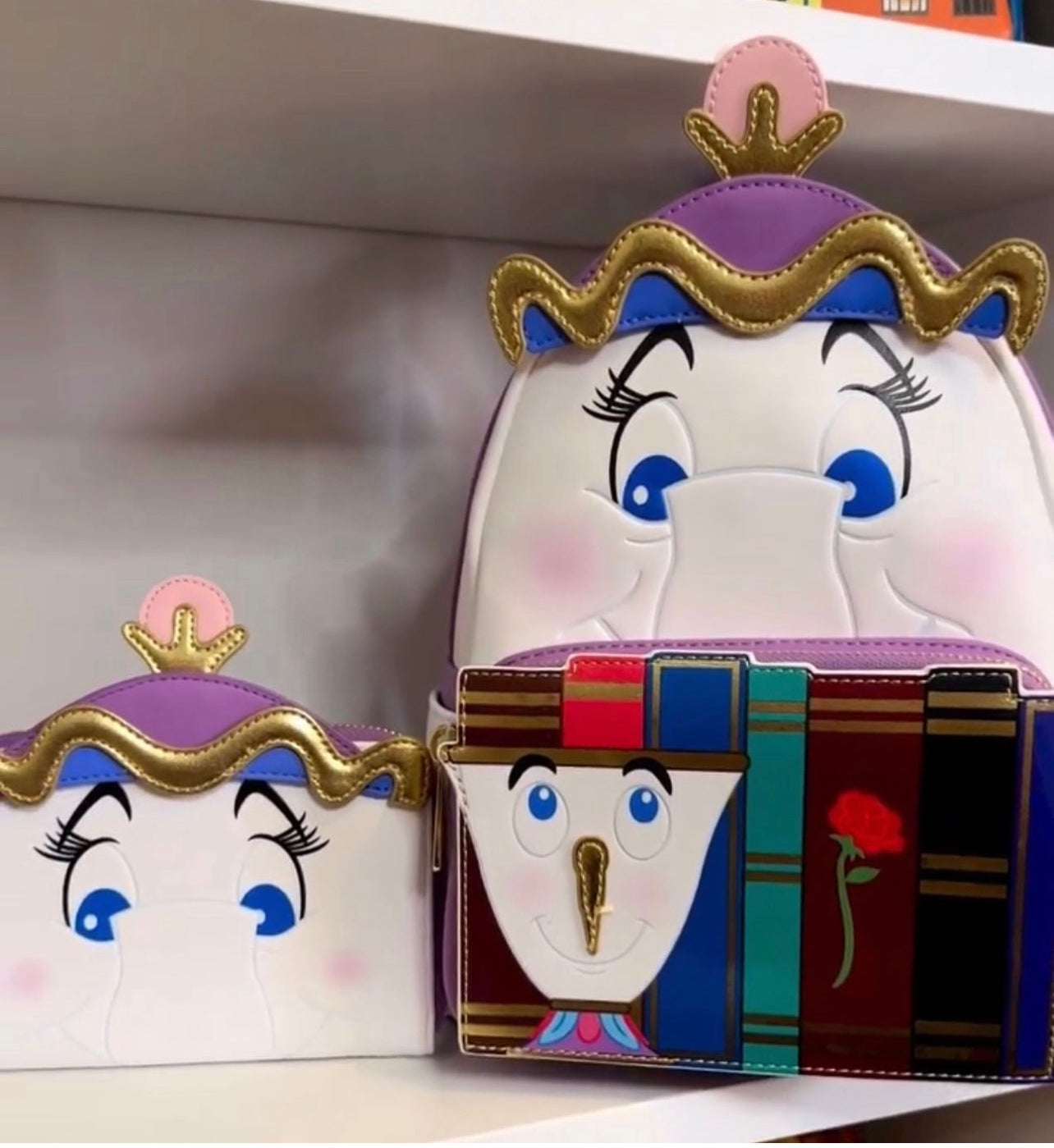 La Bella Y La Bestia Cartera Sra. Potts