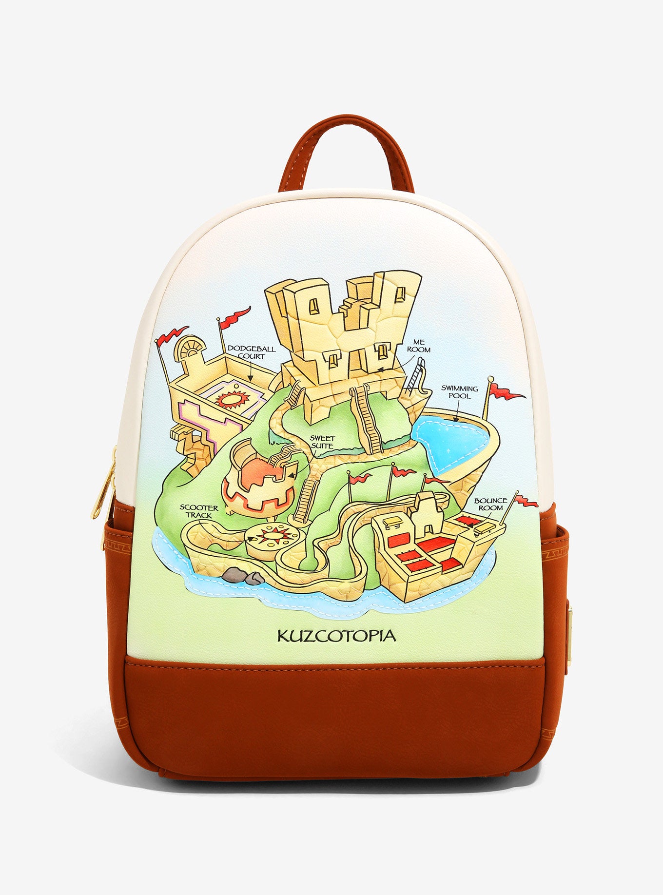 Mochila Mapa Kuzcotopia Las Locuras Del Emperador