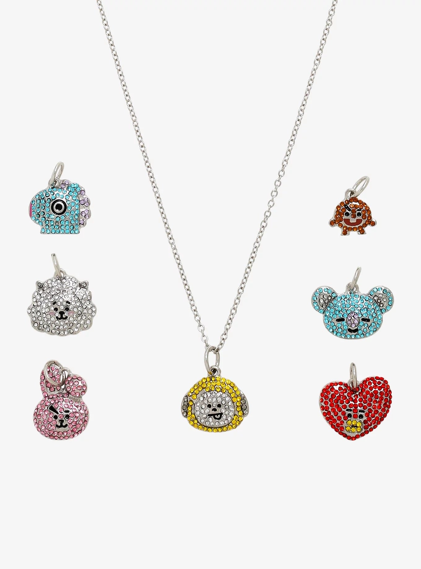 BT21 Set De Collares Personajes BTS