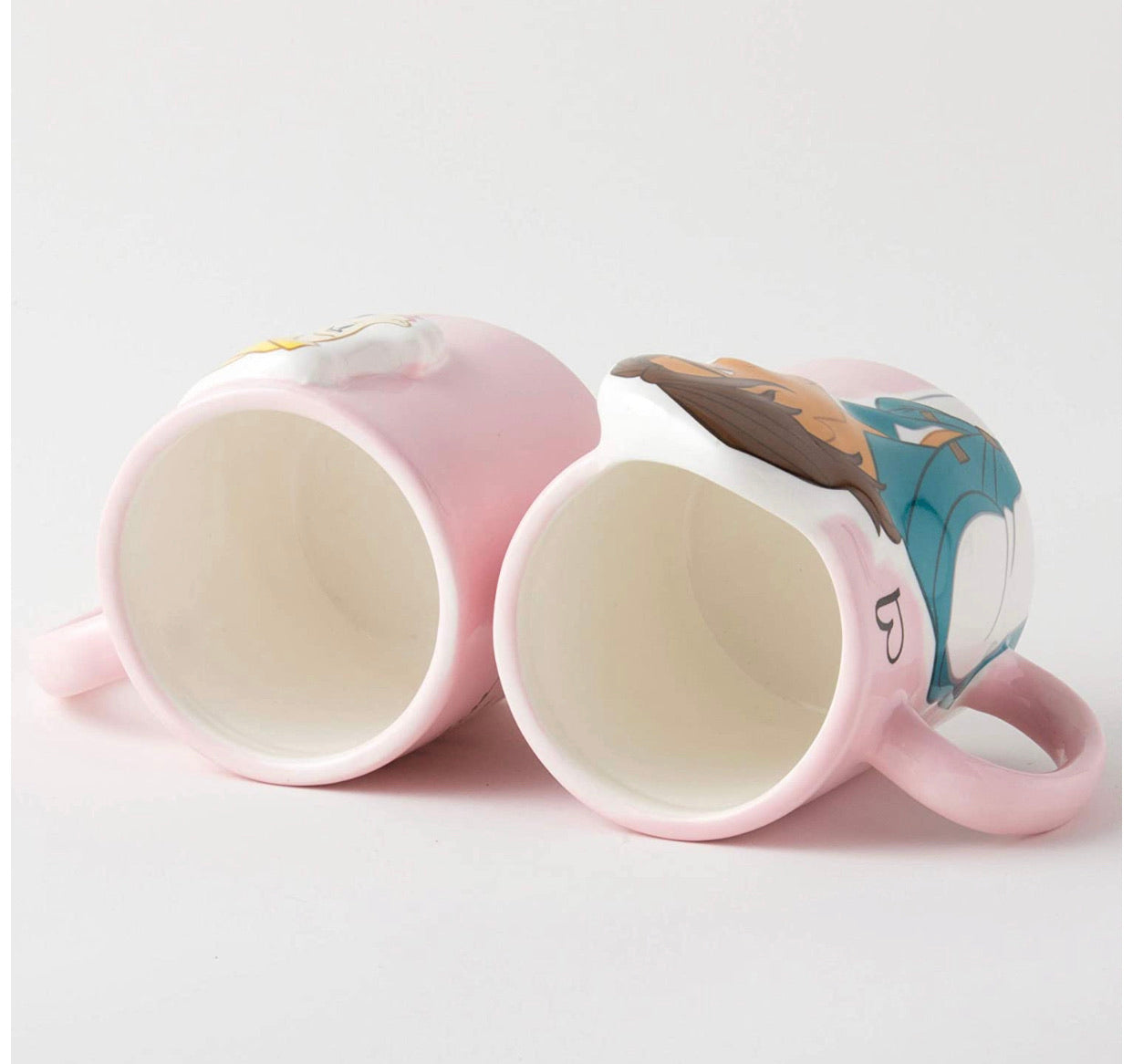 Enredados Set de Tazas Rapunzel Beso Pareja
