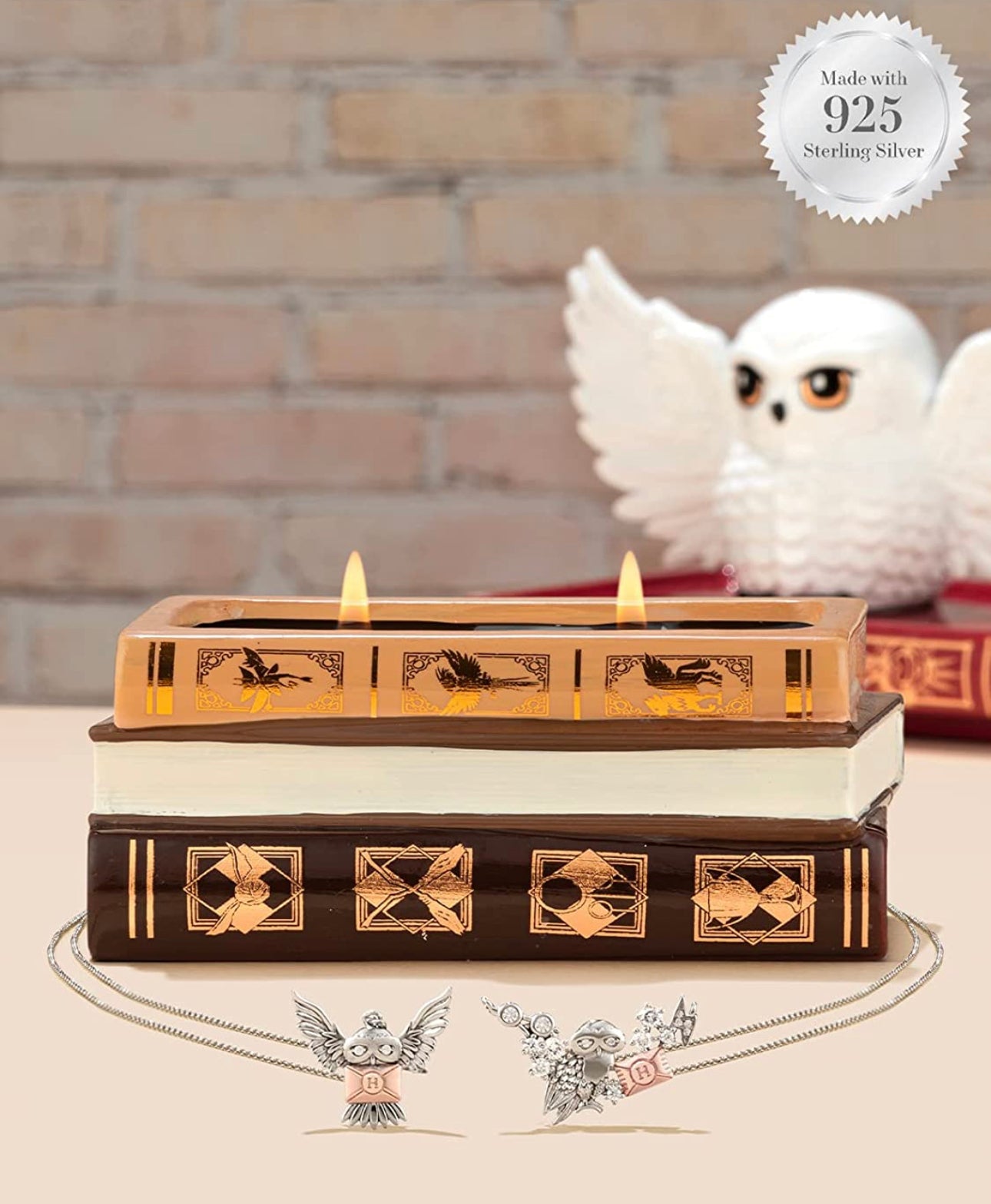 Harrry Potter Vela Mágica Joyero Hedwig