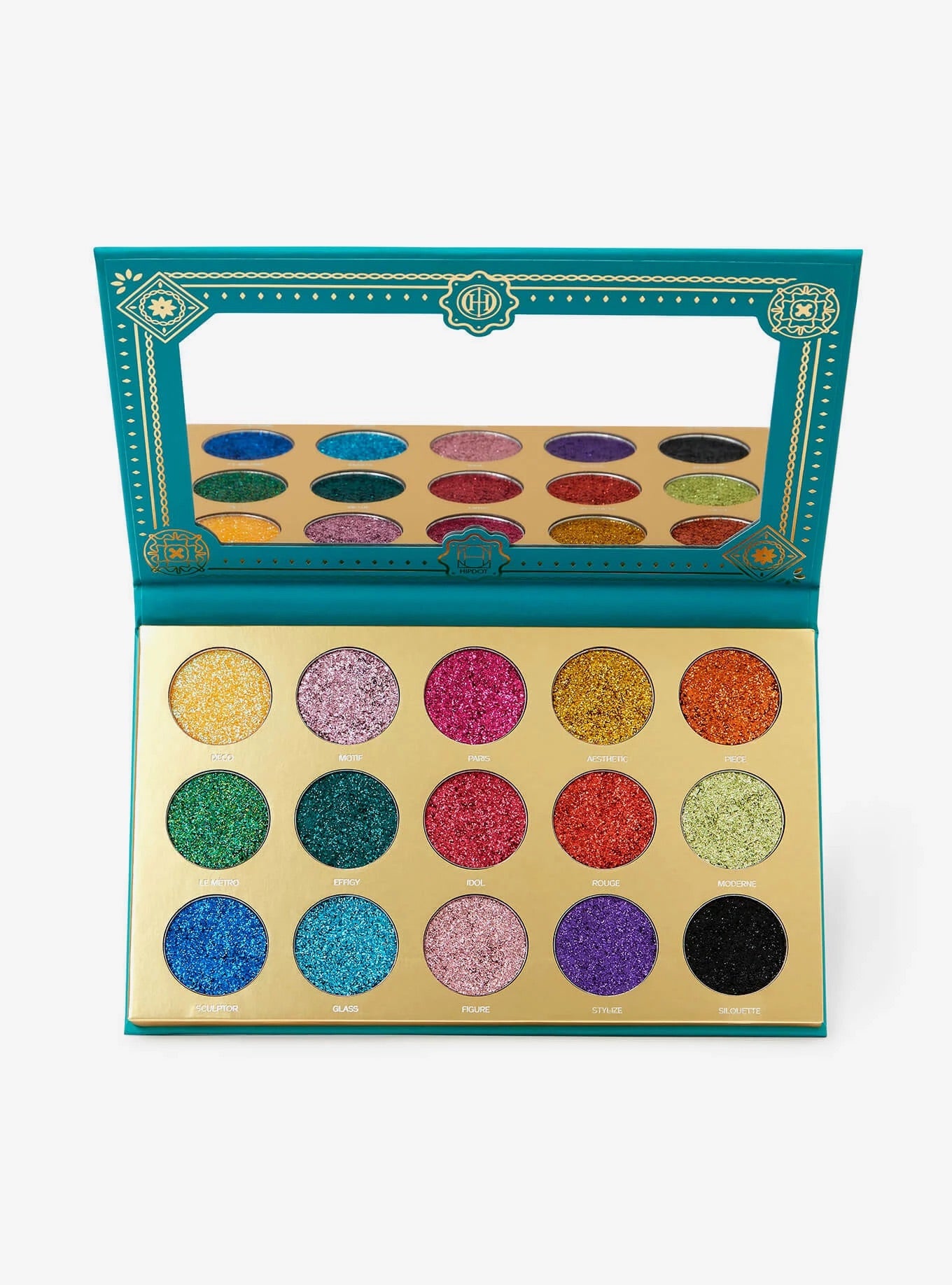 Hipdot Paleta De Sombras Glitter Arte Deco