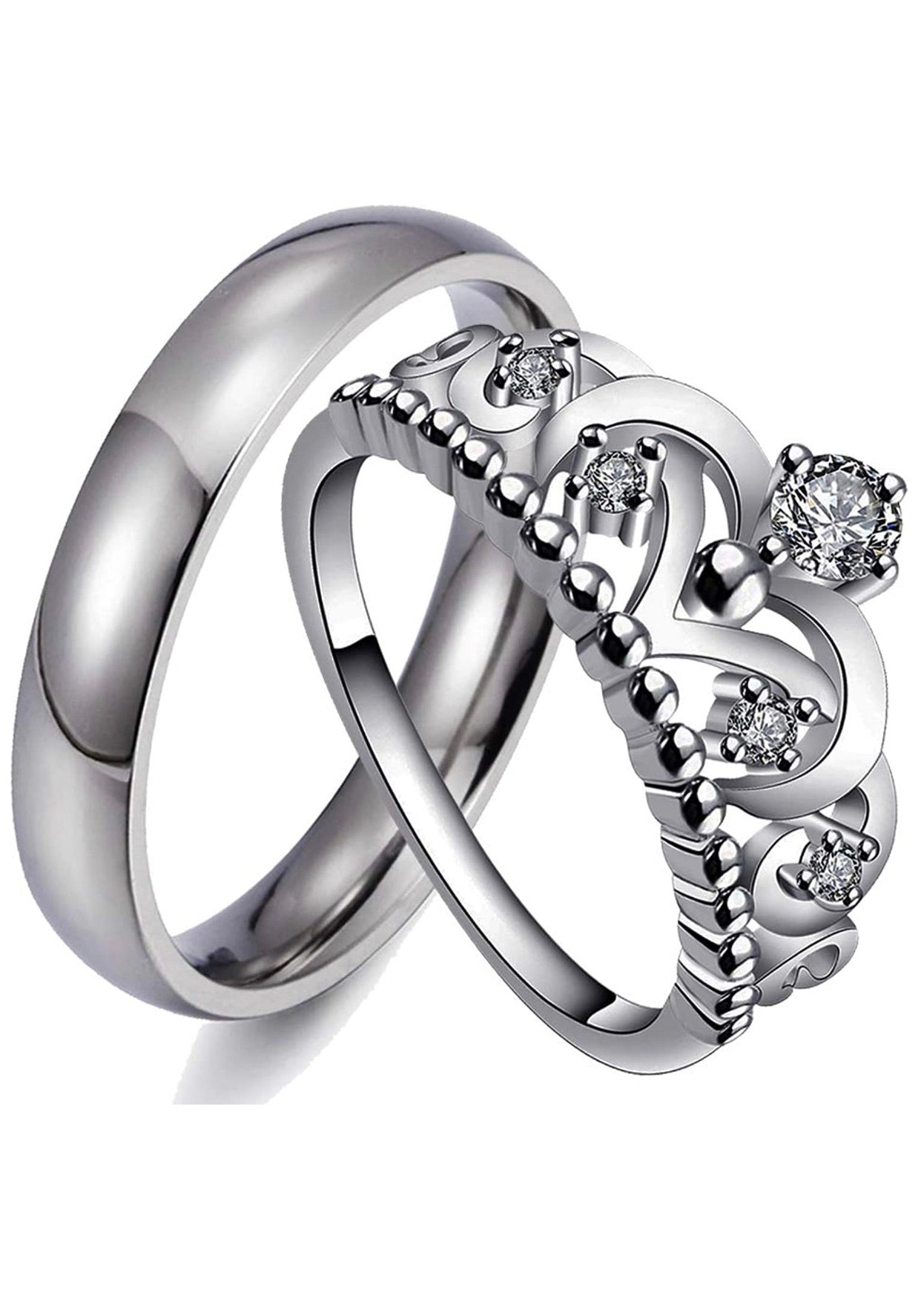 Anillos de Promesa Siempre Tuyo Siempre Mia