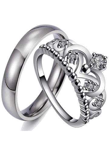 Anillos de Promesa Siempre Tuyo Siempre Mia