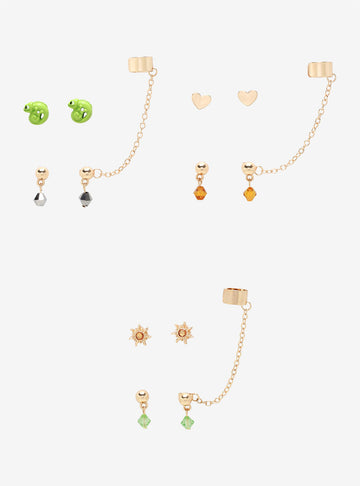 Enredados Set de Aretes Rapunzel Pascal