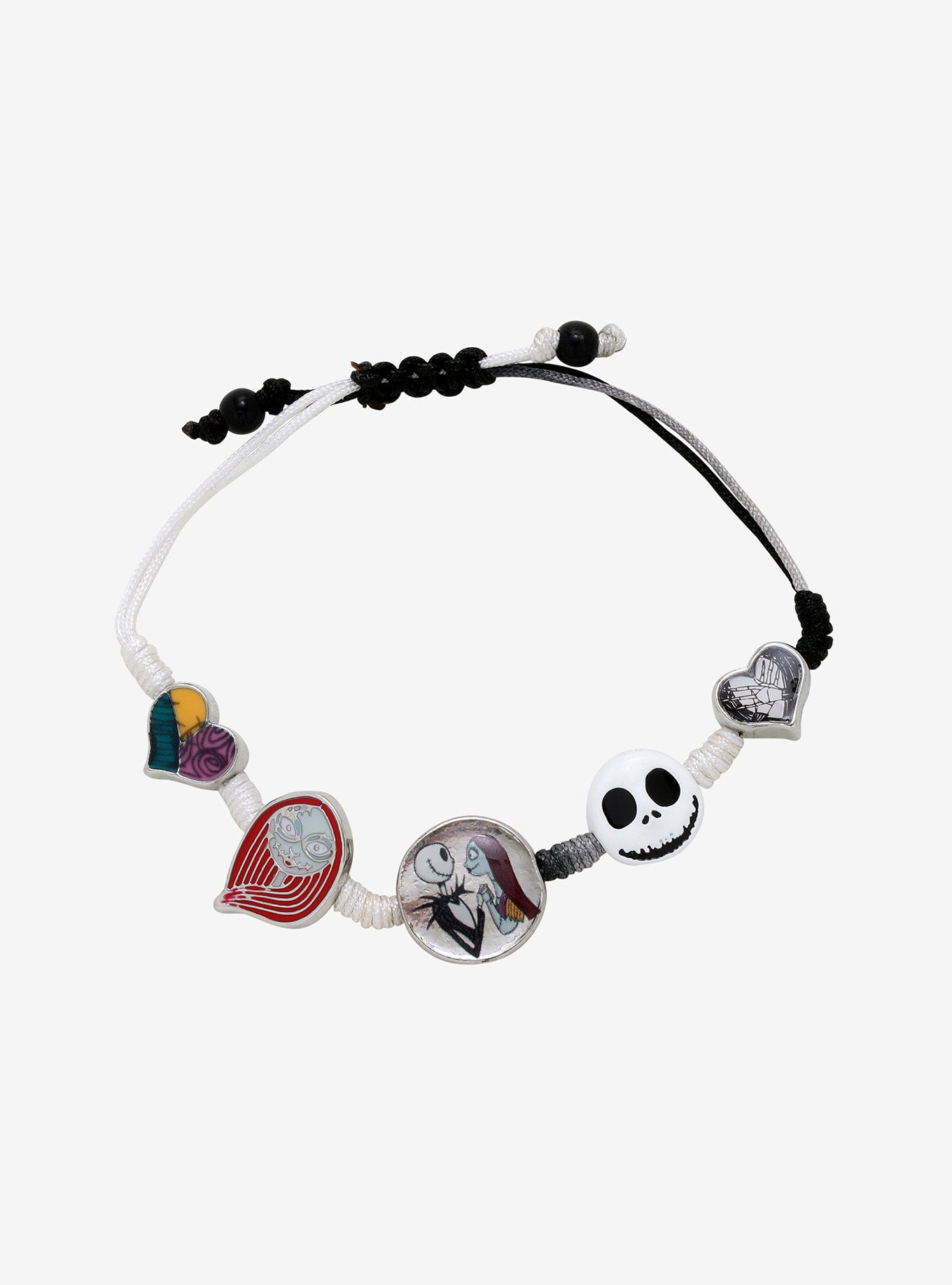 Extraño Mundo De Jack Brazalete Jack y Sally Charms