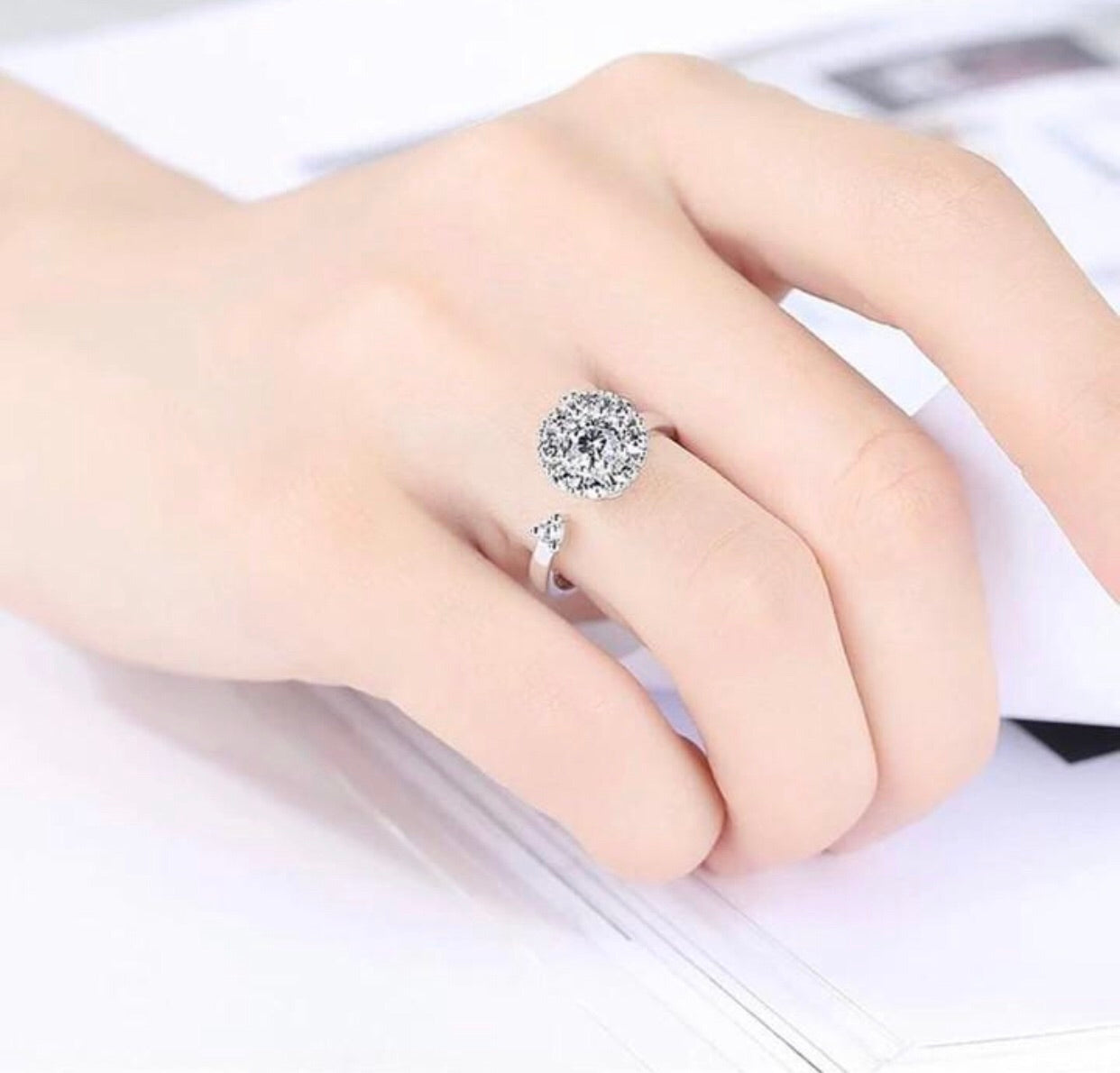 Anillo Elegante Para Combatir Ansiedad