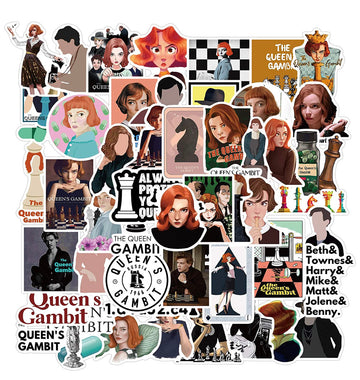 Gambito De Dama Set De Calcamonias