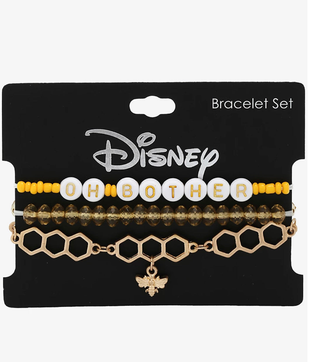 Winnie Pooh Set De Brazaletes Miel