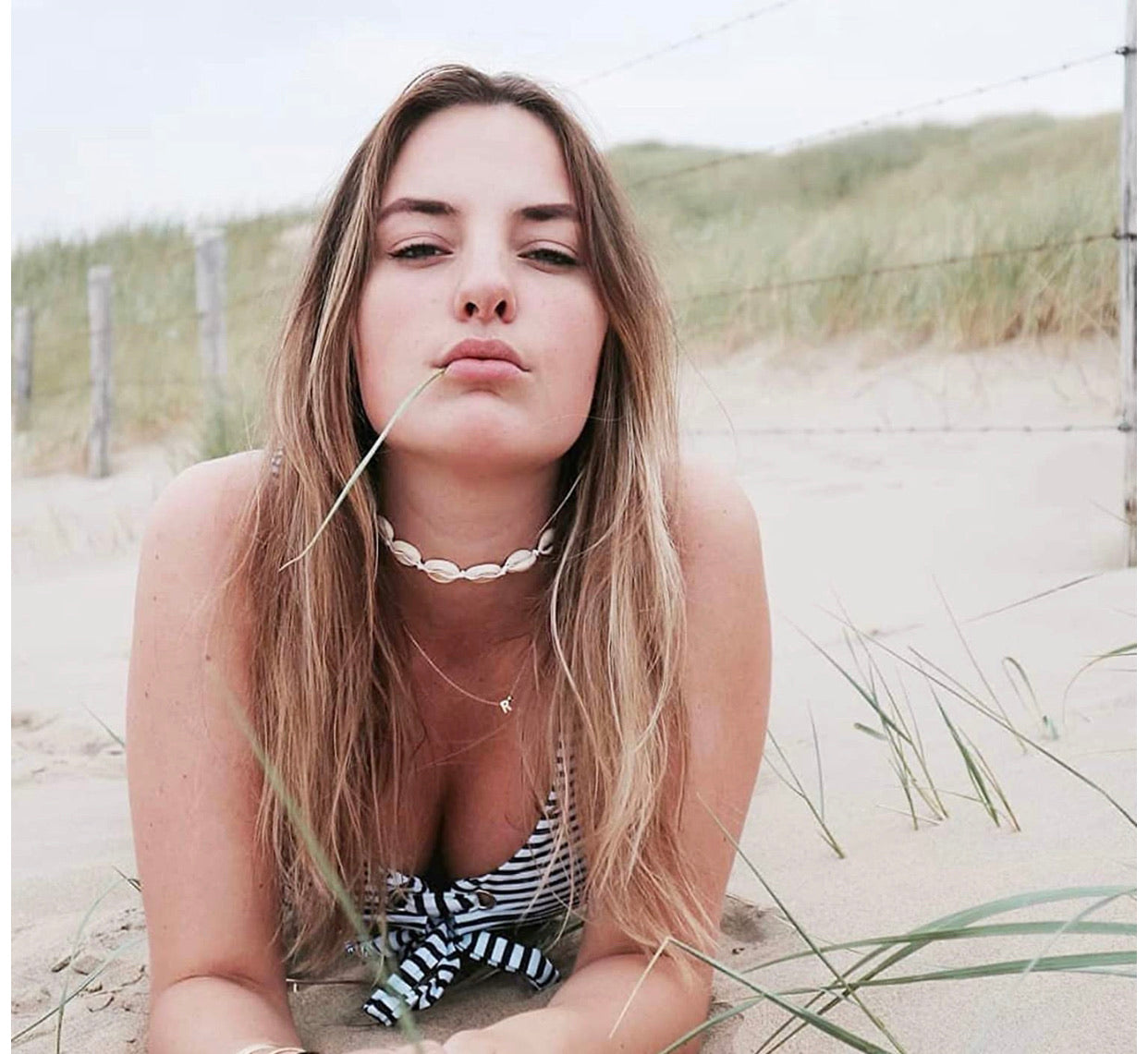 Set De Collares Verano Concha