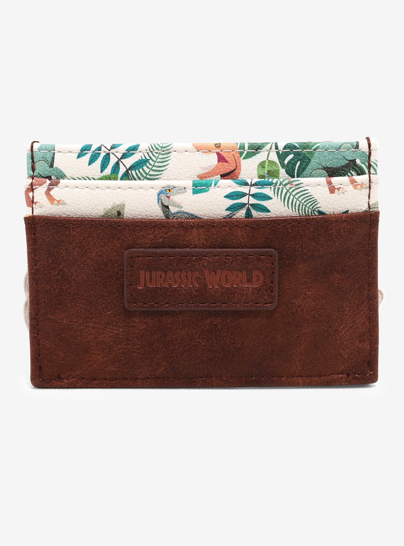Tarjetero Jurassic Park Dinosaurio