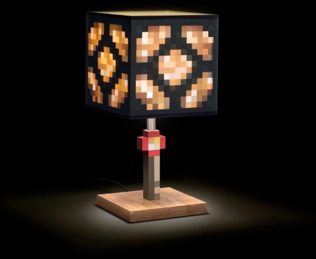 Lámpara Minecraft Glowstone