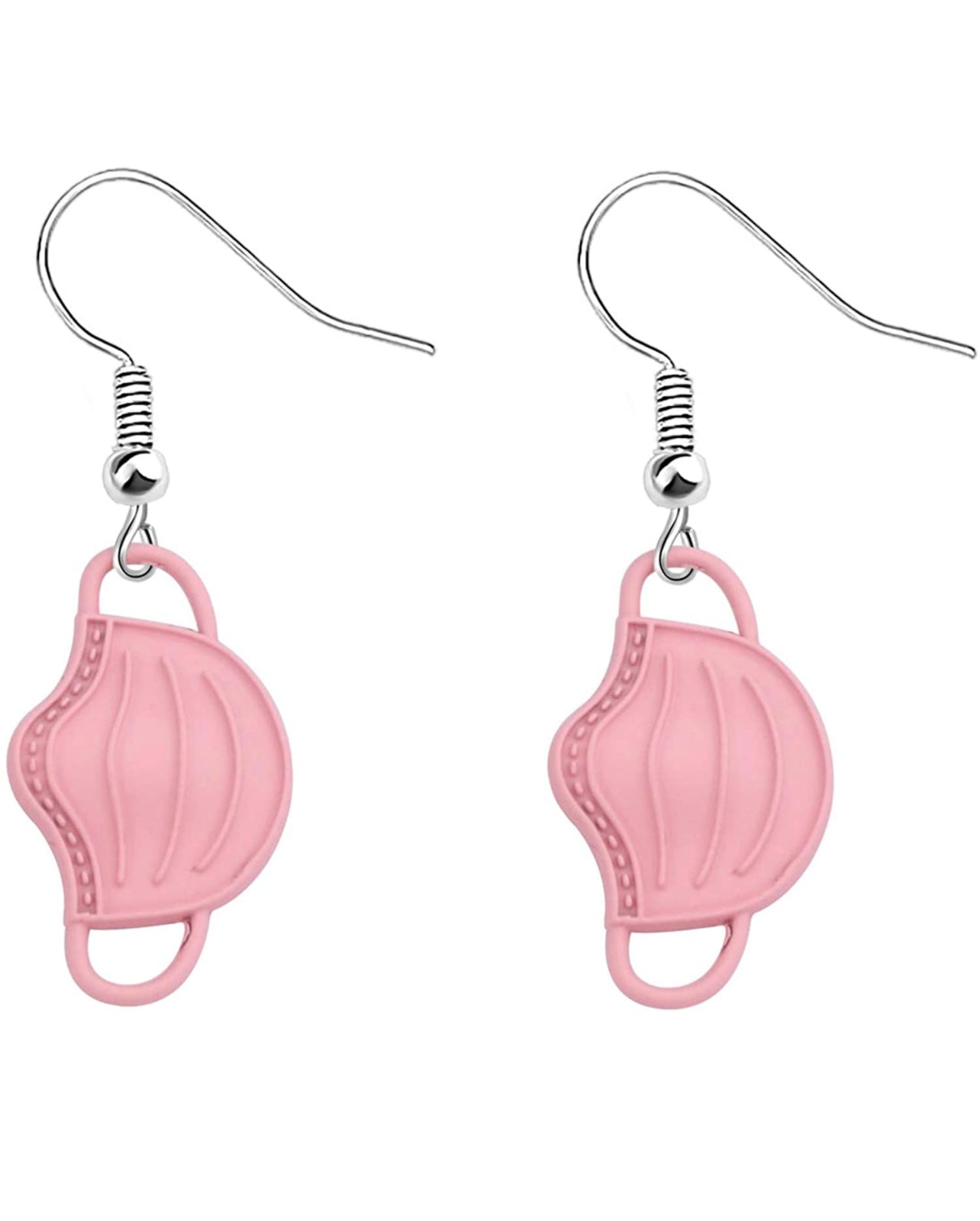 Set De Aretes Cubrebocas Medico