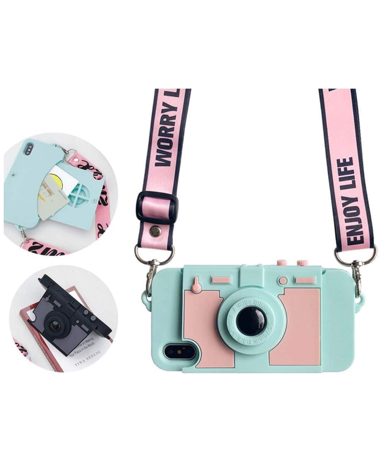 Cámara Case IPhone Con Correa