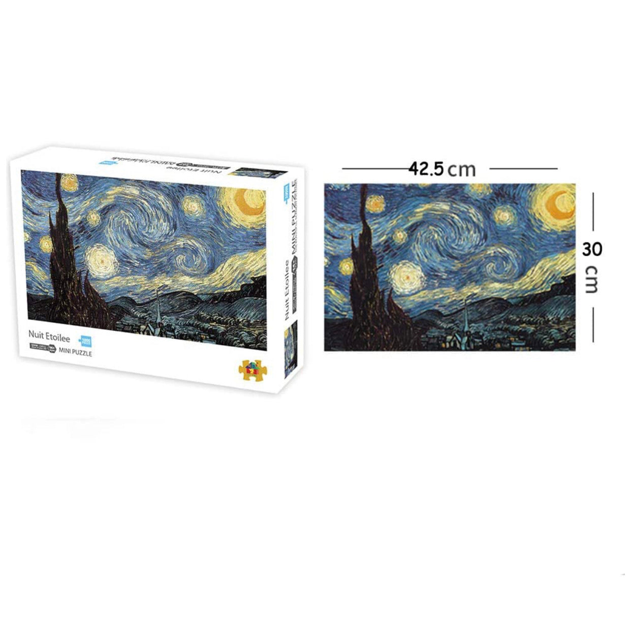 Rompecabezas VanGogh Noche estrellada