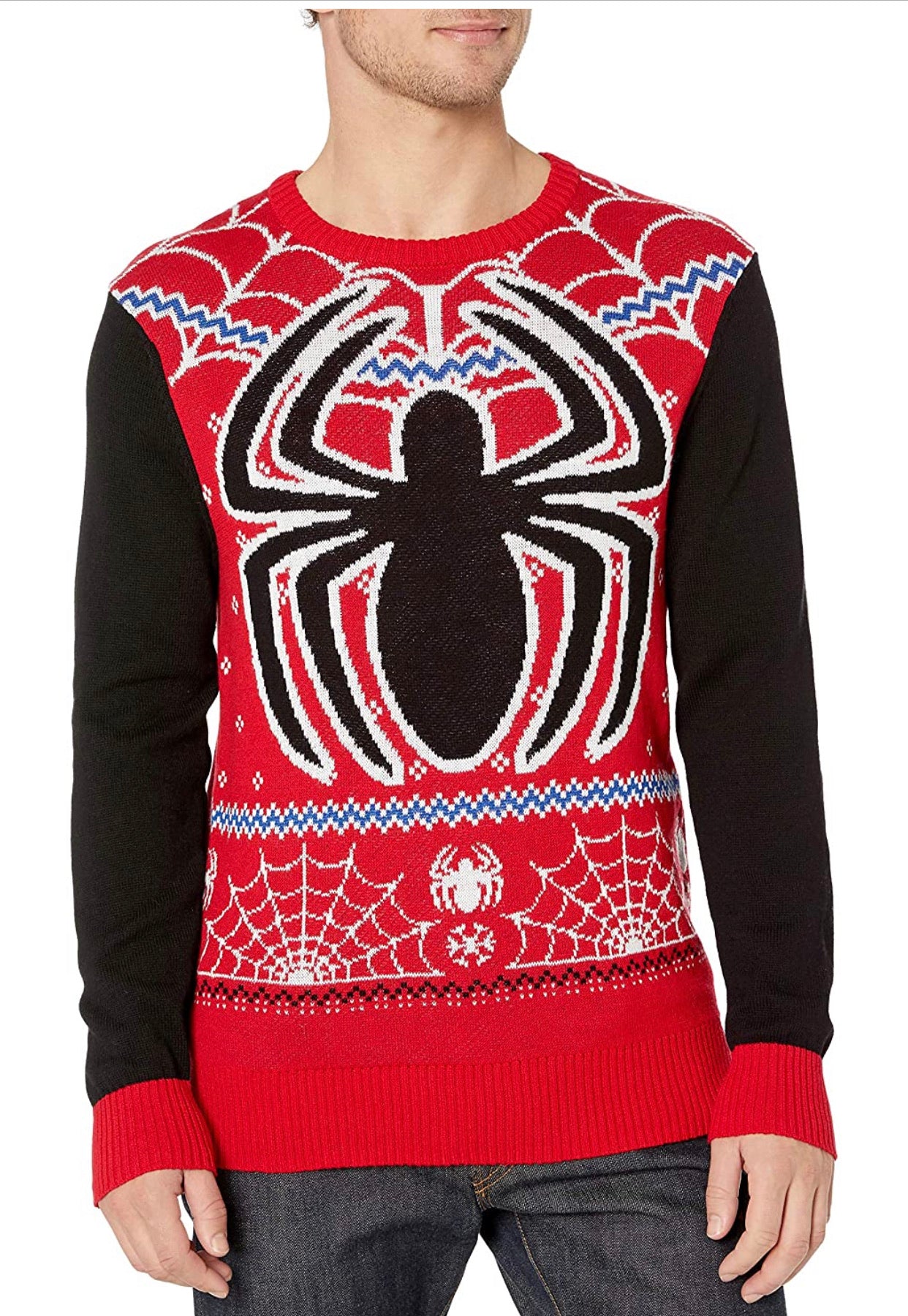 Spider Man Ugly Sweater
