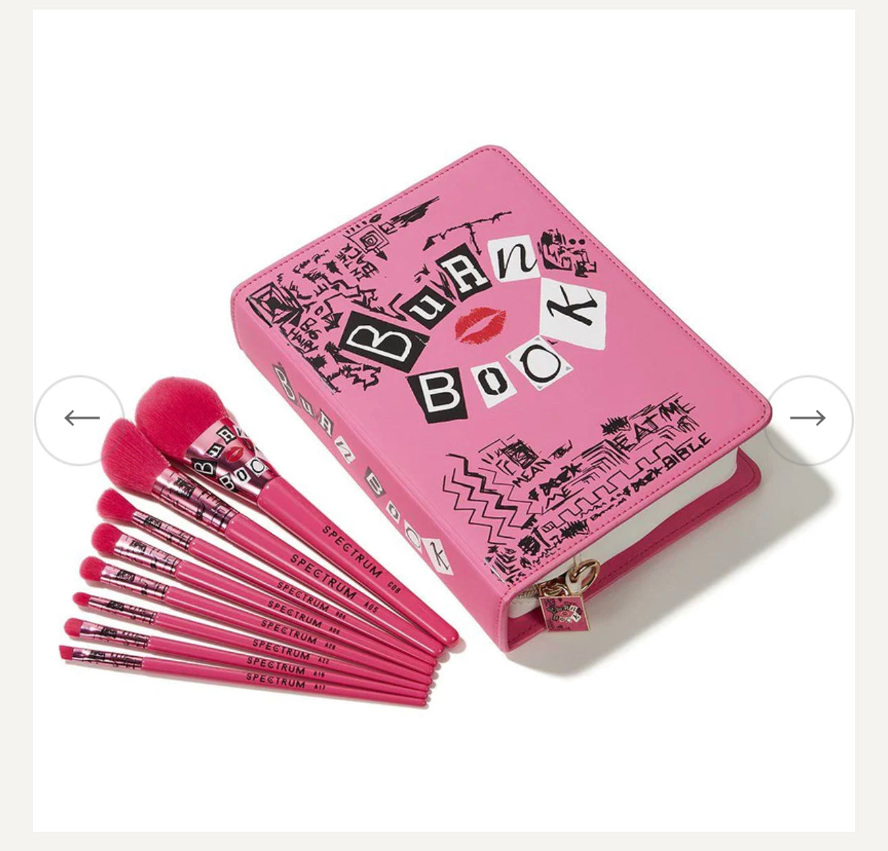 Mean Girls Bolsa Crossbody Y Brochas Maquillaje