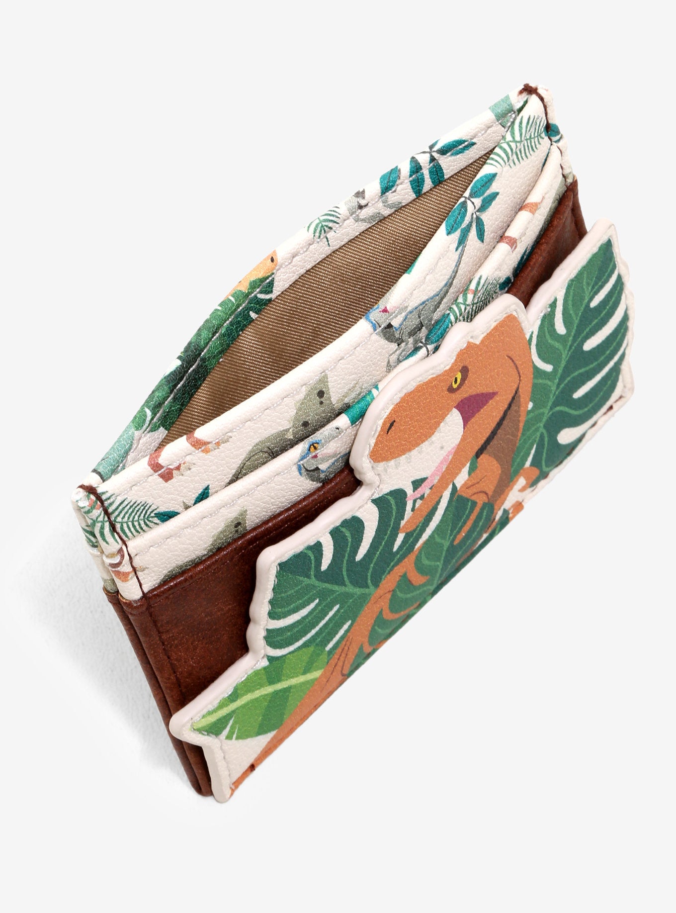 Tarjetero Jurassic Park Dinosaurio