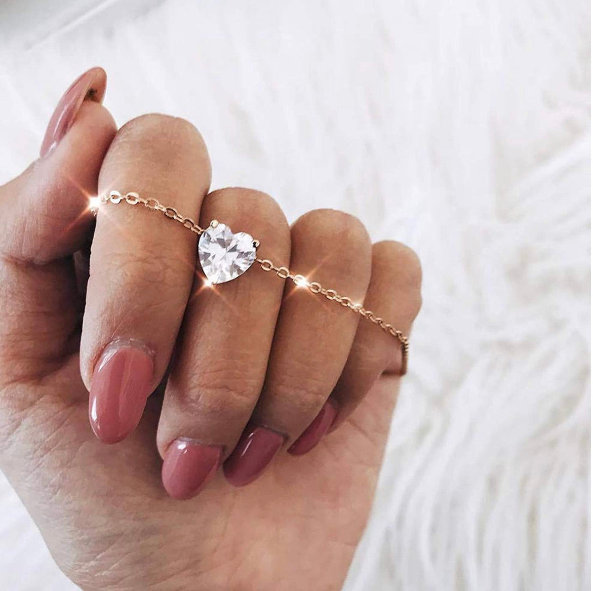 Gargantilla Corazón Zirconia