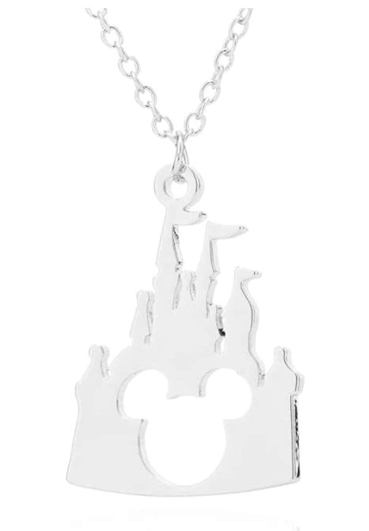 Collar Silueta Castillo Disney 2