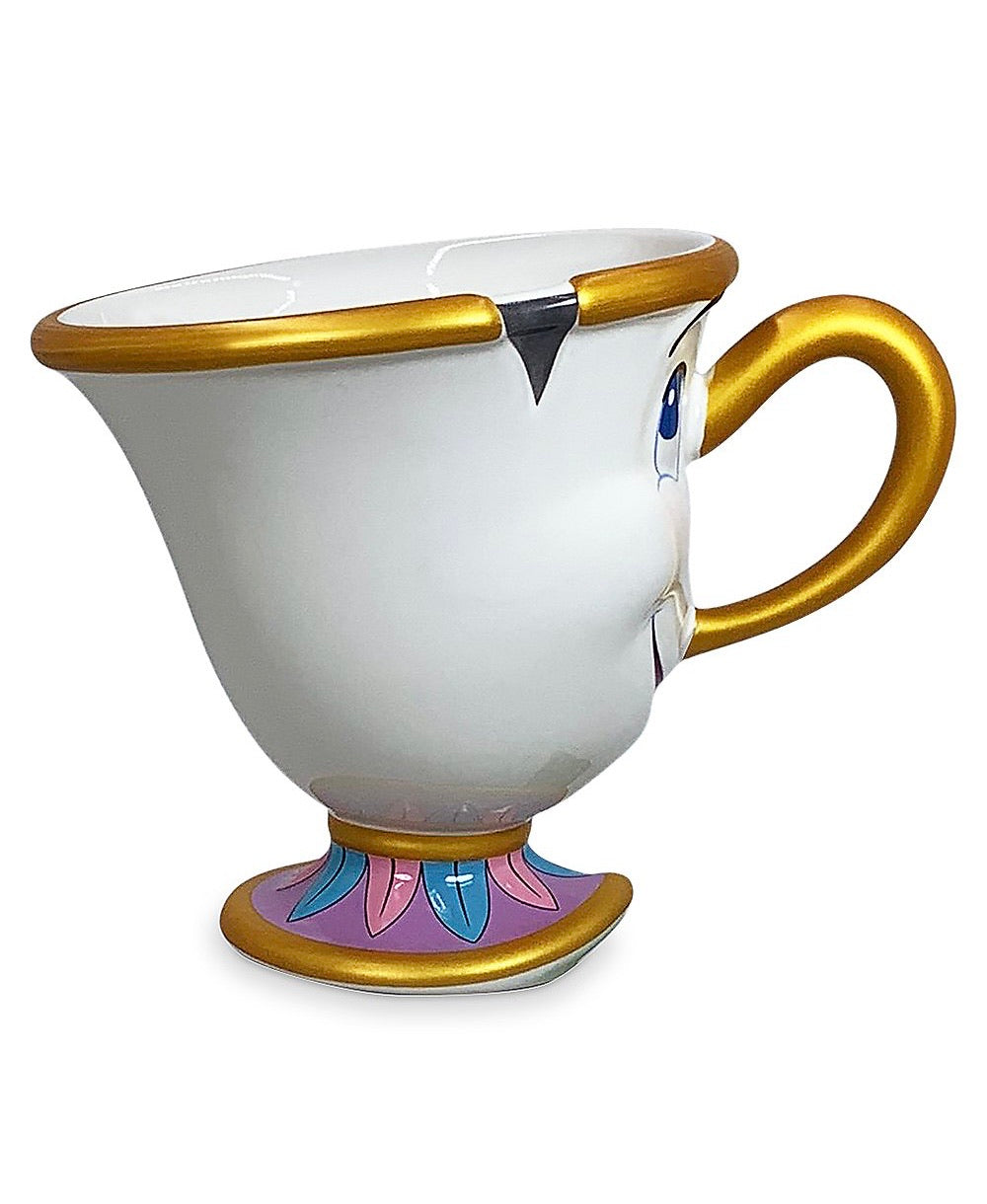 Bella y Bestia Taza Chip Caricatura Disney Imperfecciones