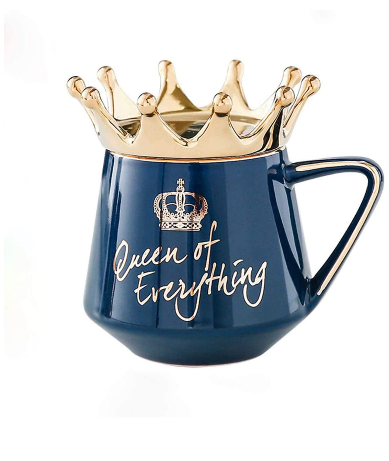 Taza Corona Azul Marino