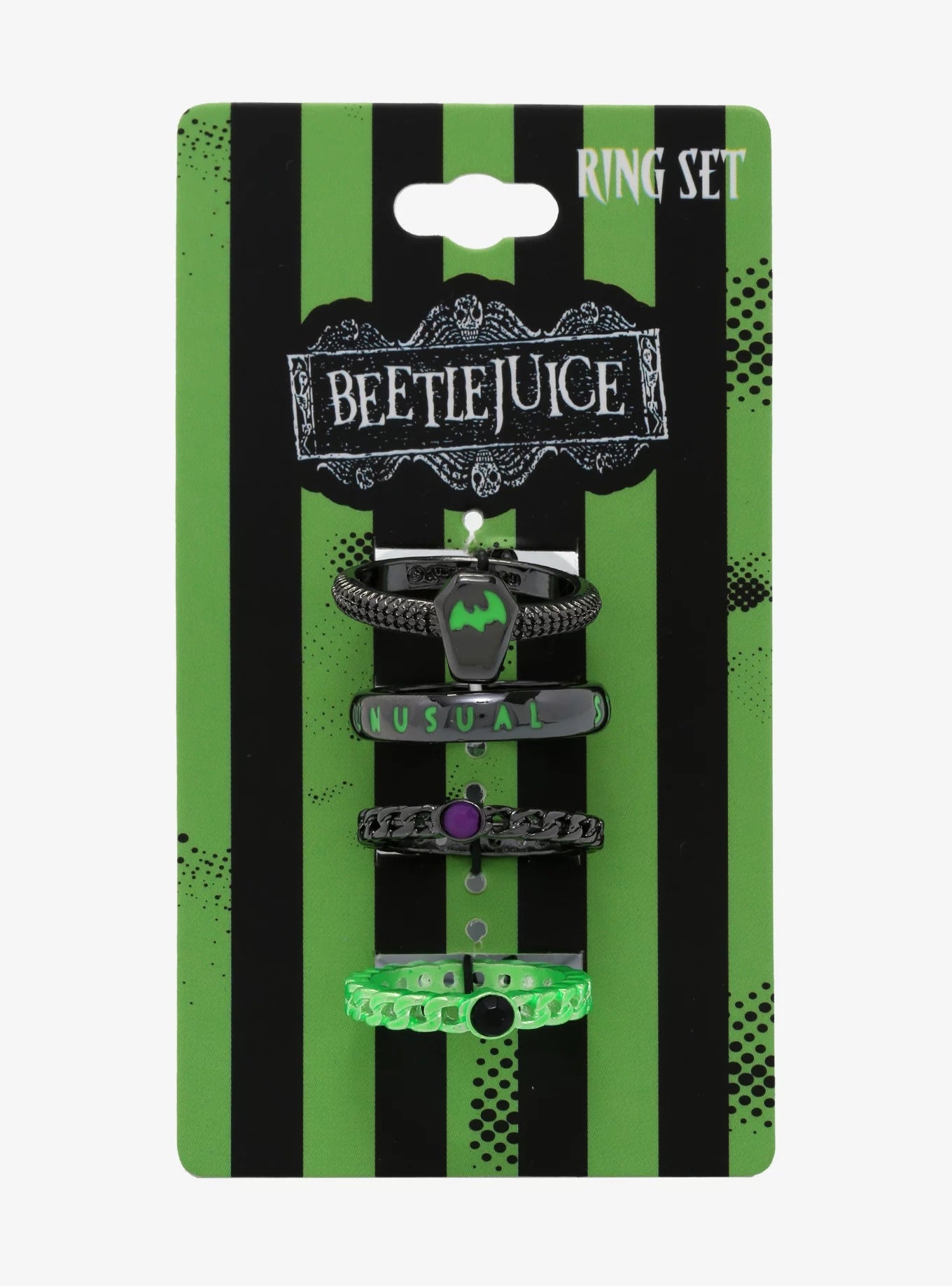 BeetleJuice Set De Anillos