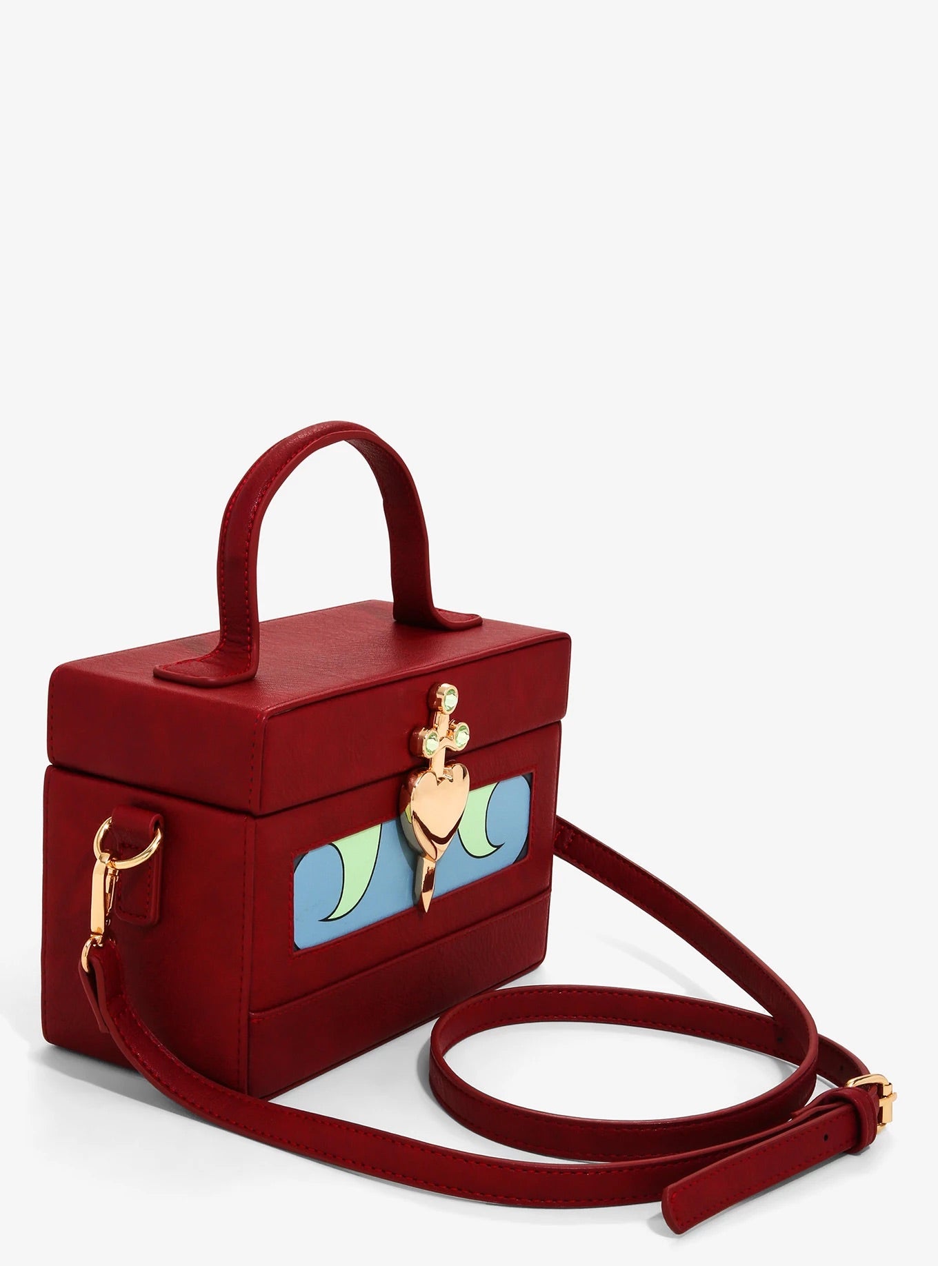 Blanca Nieves Bolsa Crossbody Corazón