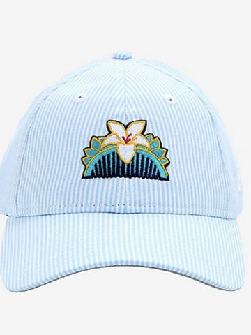 Mulan Gorra Broche Azul Cielo