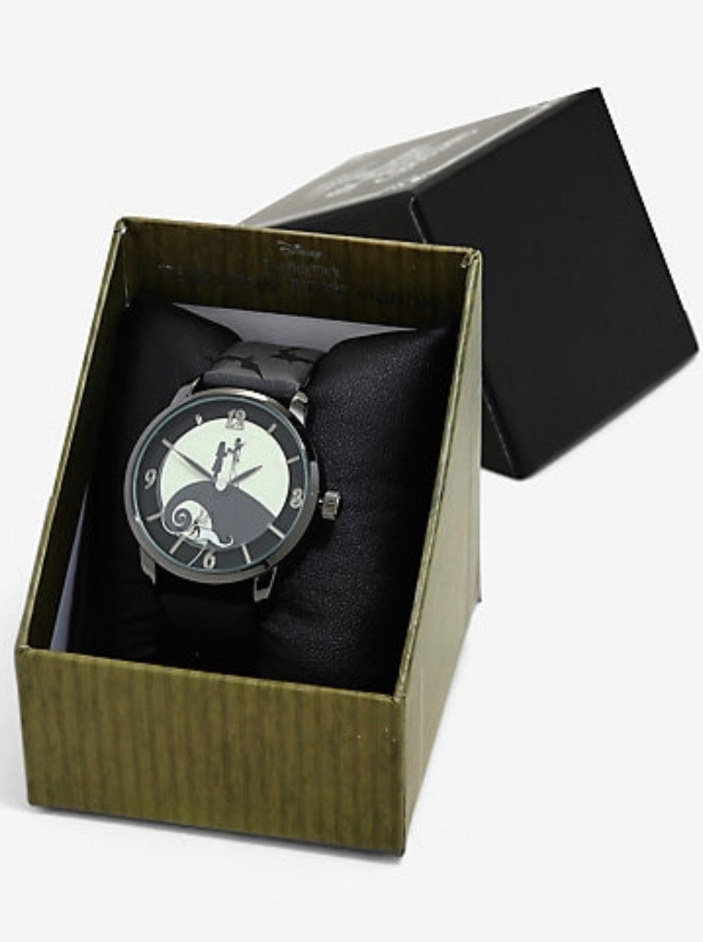 Reloj Extraño Mundo De Jack Brilla En Obscuridad