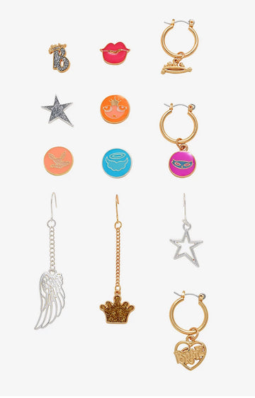 Bratz Set De Aretes Hoops