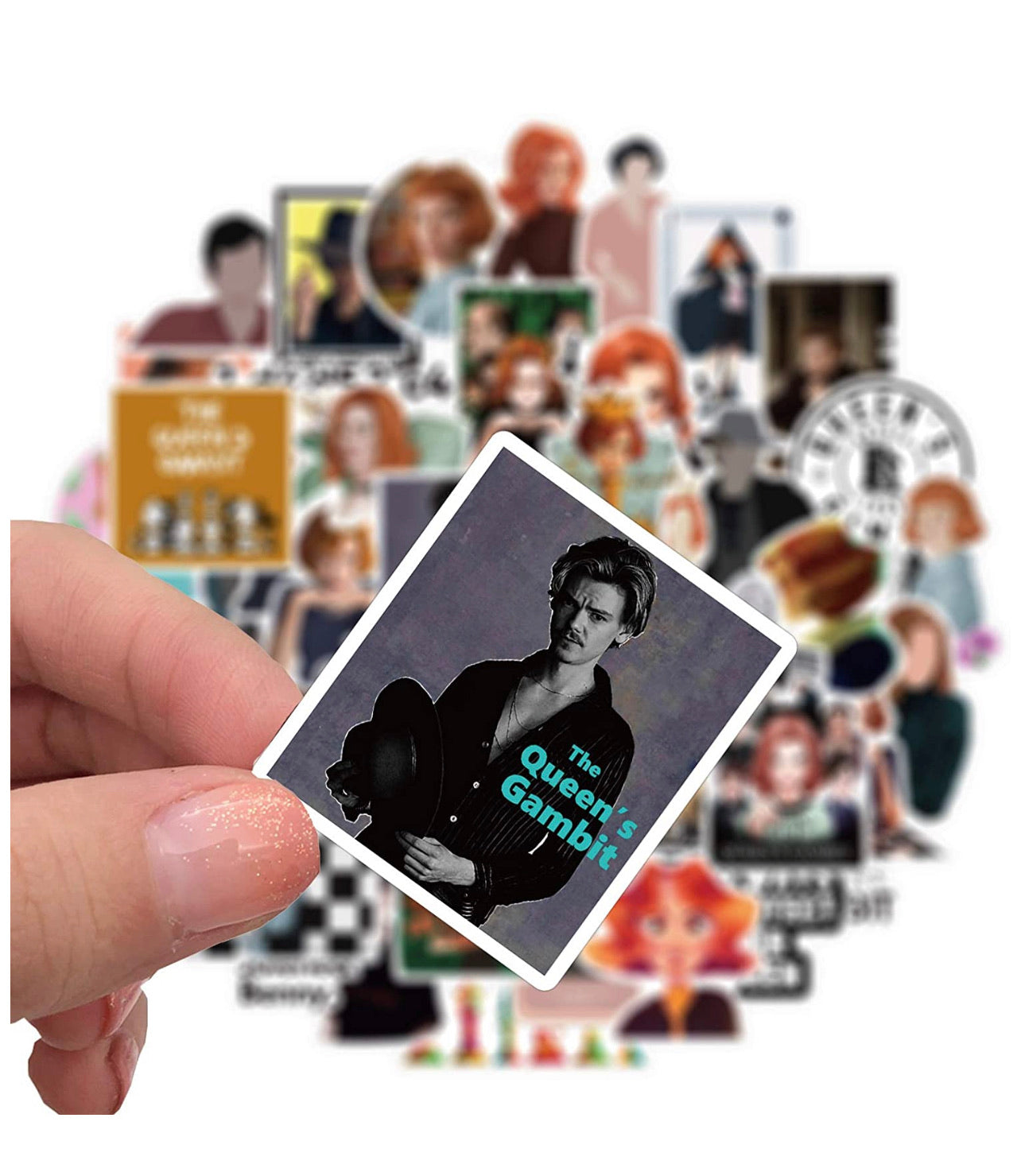 Gambito De Dama Set De Calcamonias