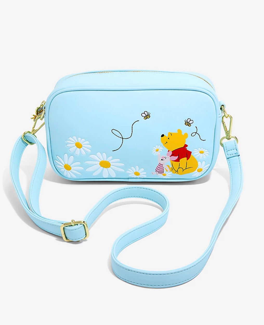 Winnie Pooh Bolsa Crossbody Azul