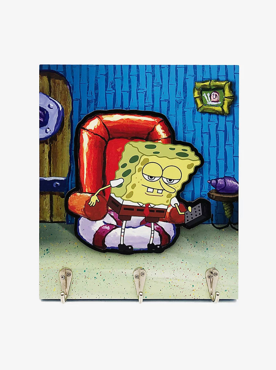 Bob Esponja Colgador De Llaves