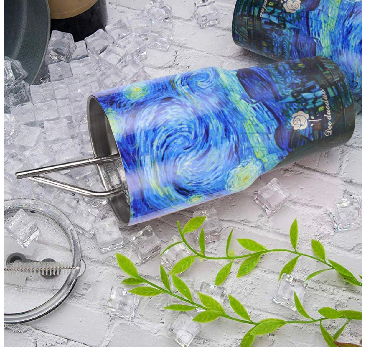 Termo VanGogh Noche Estrellada Tipo Yeti