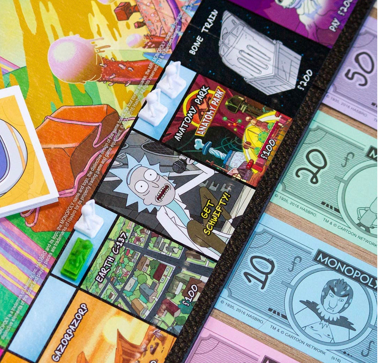 Rick y Morty Monopolio