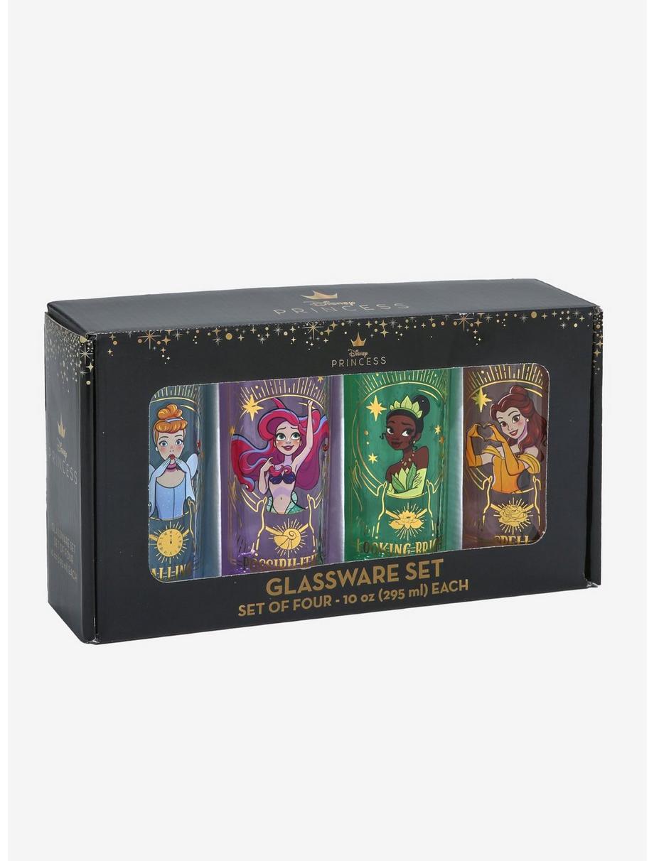 Vasos Cristal Princesa Disney Set