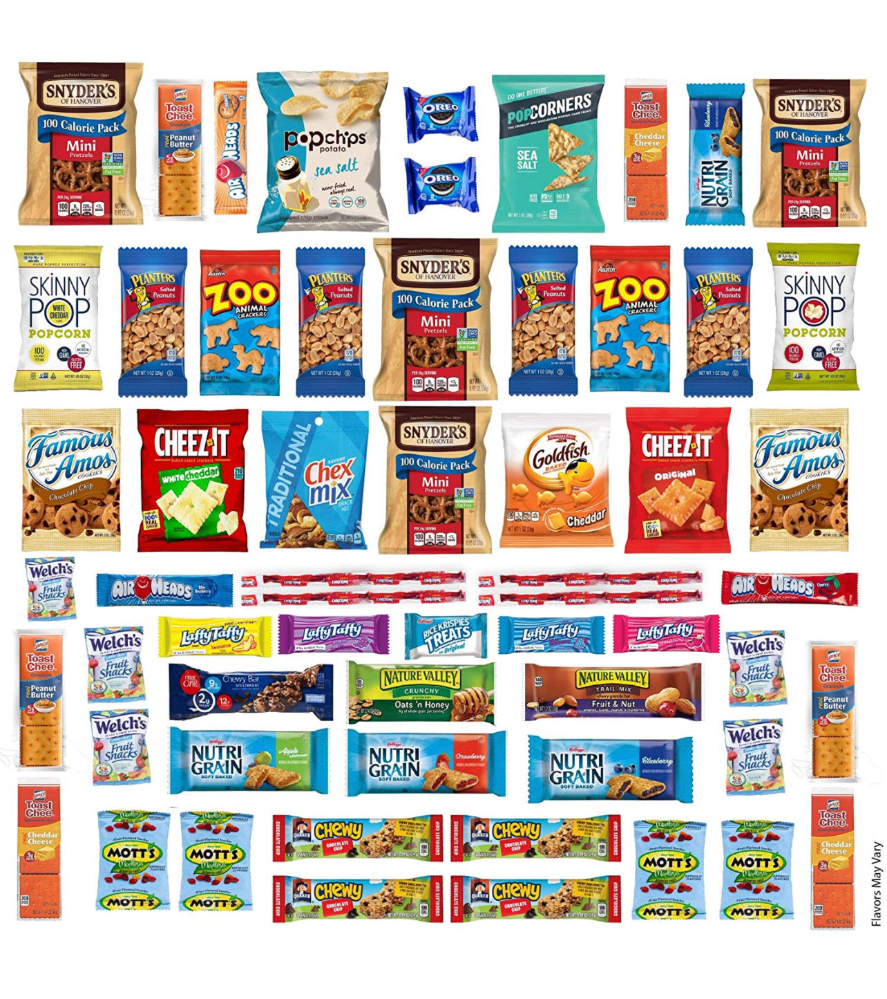 Caja Surtido Snacks Americanos 60 Unidades