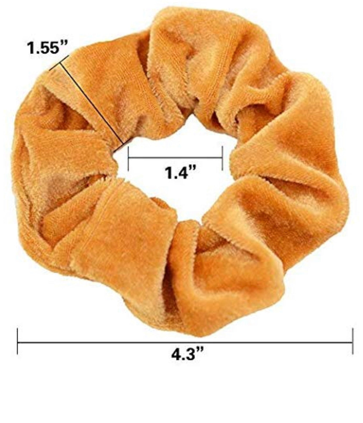 Set De 45 Piezas Scrunchies Donitas Donas