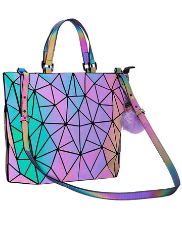 Bolsa Luminosa Brilla Bolso Bolsas Holograficas