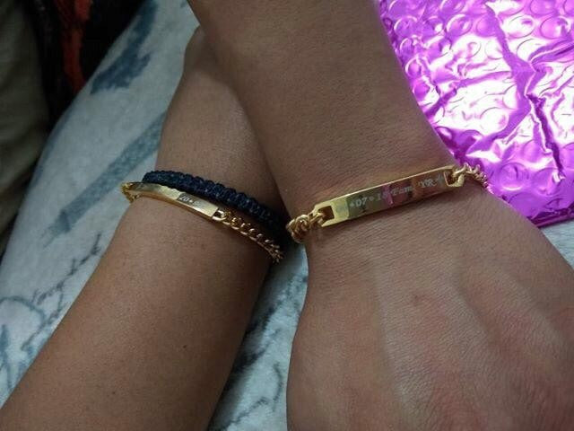Pulseras Grabadas Personalizadas Brazaletes Pareja